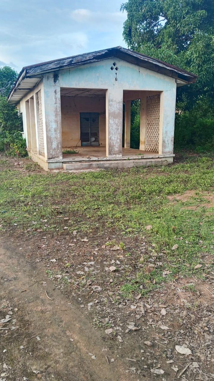 The former Old Health Centre building in Takete-Ide