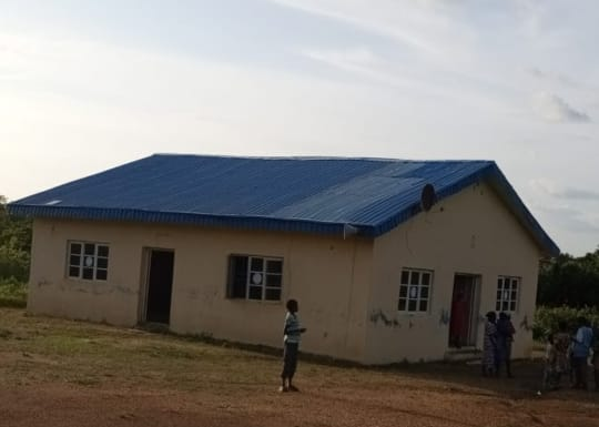 Redeemed Christian Church of God (RCCG) church building in Takete-Ide.
